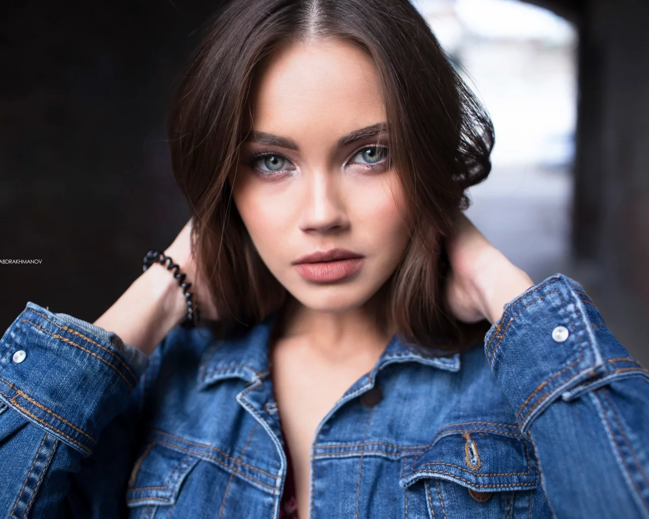 девушка, модель, милая, красивая, симпатичная, взгляд
