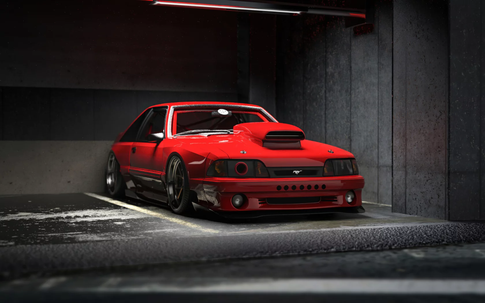 auto, ford mustang, tuning