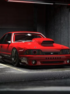 auto, ford mustang, tuning