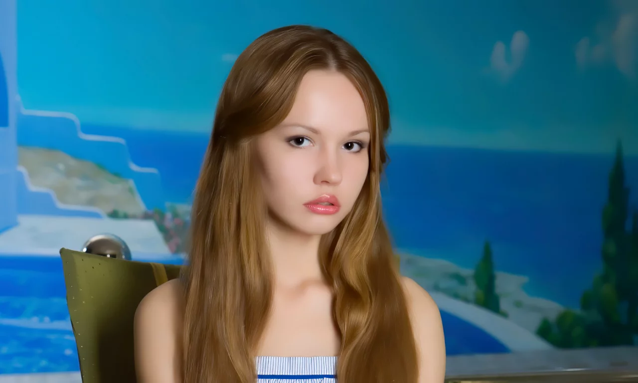 девушка, портрет