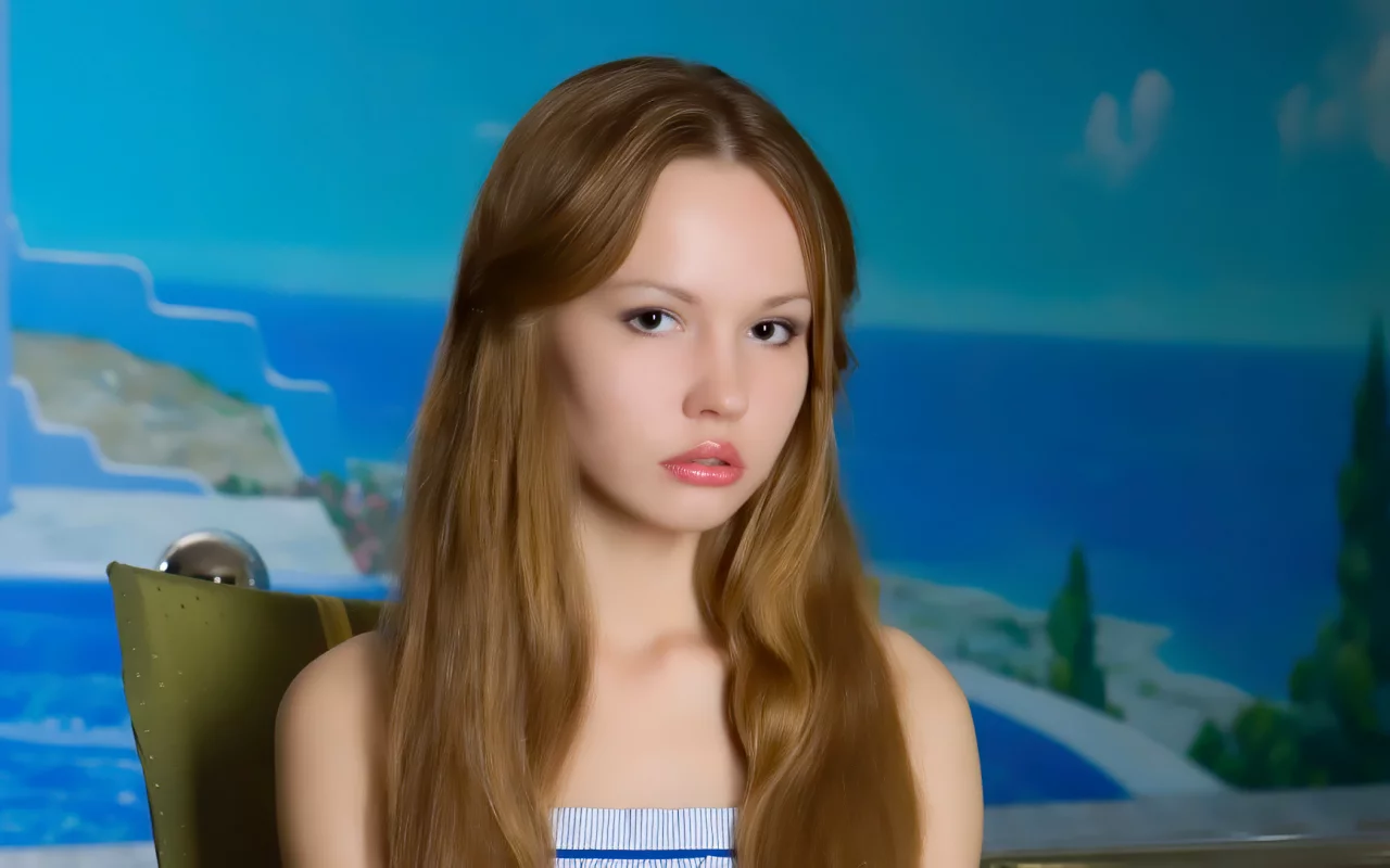 девушка, портрет