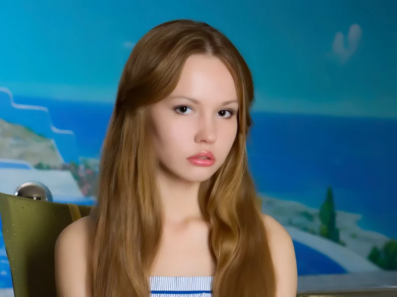 девушка, портрет
