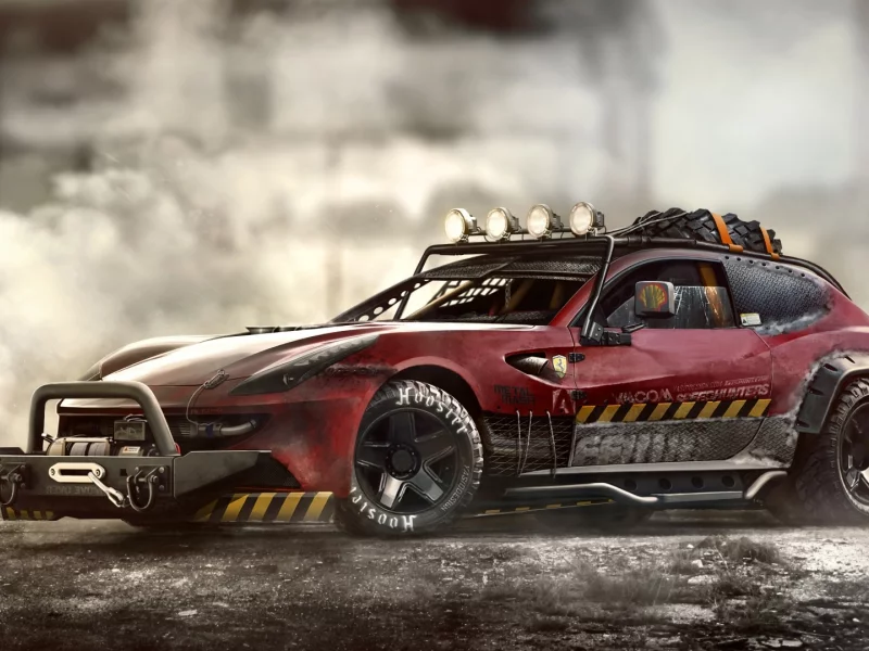 автомобиль, феррари