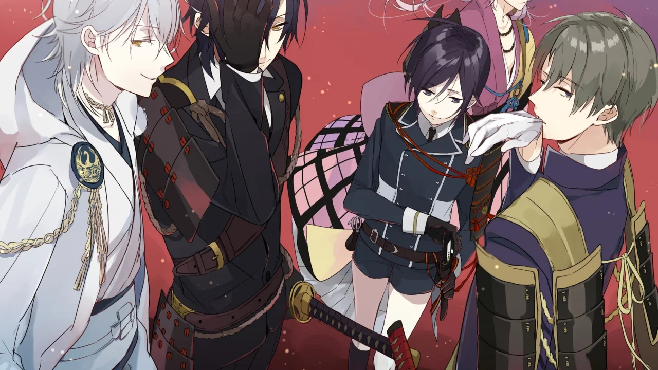 танец мечей, touken ranbu