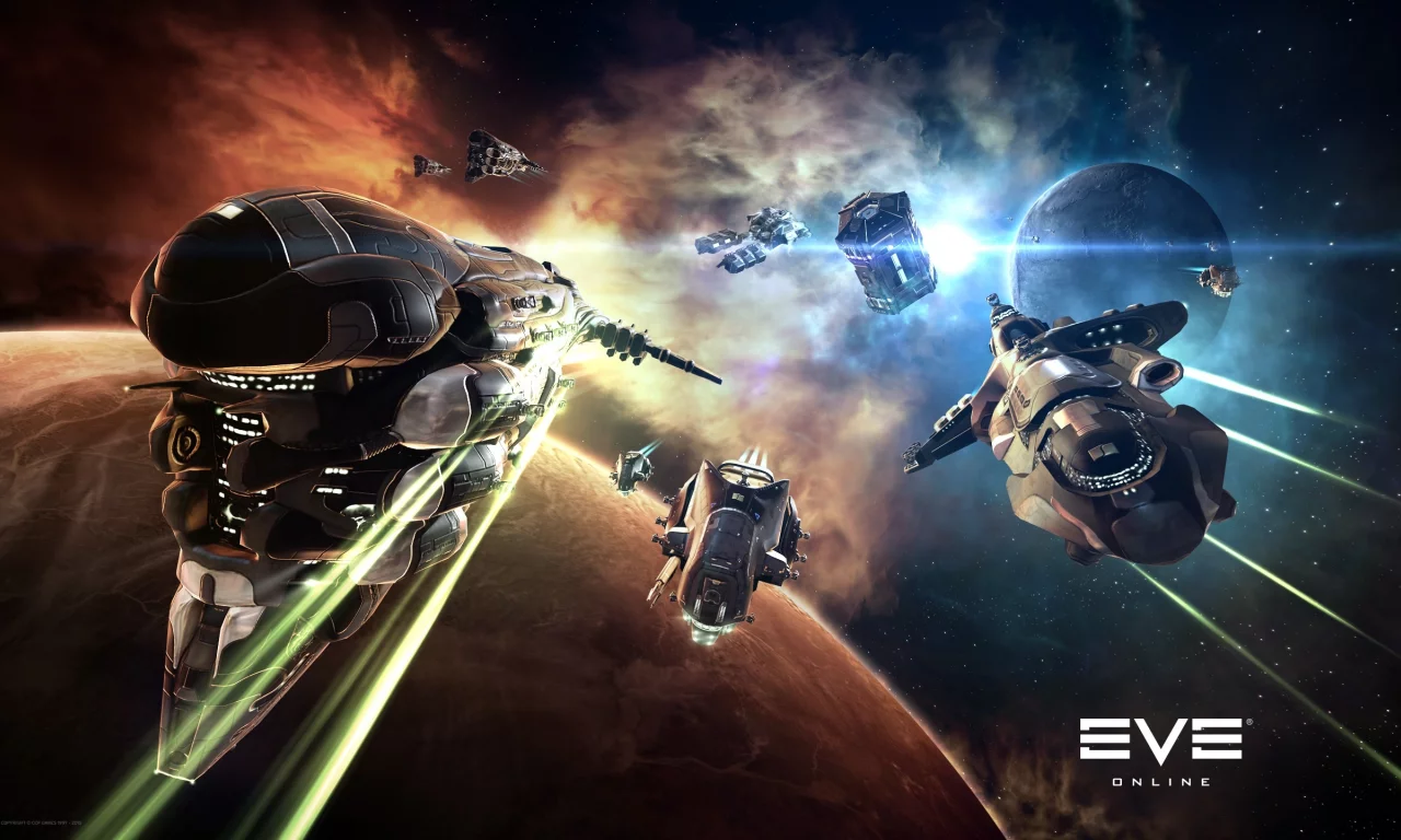 eve online, космический корабль, космос
