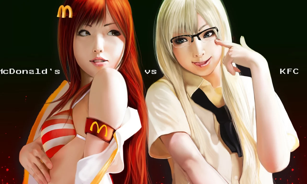 makdonals, kfc