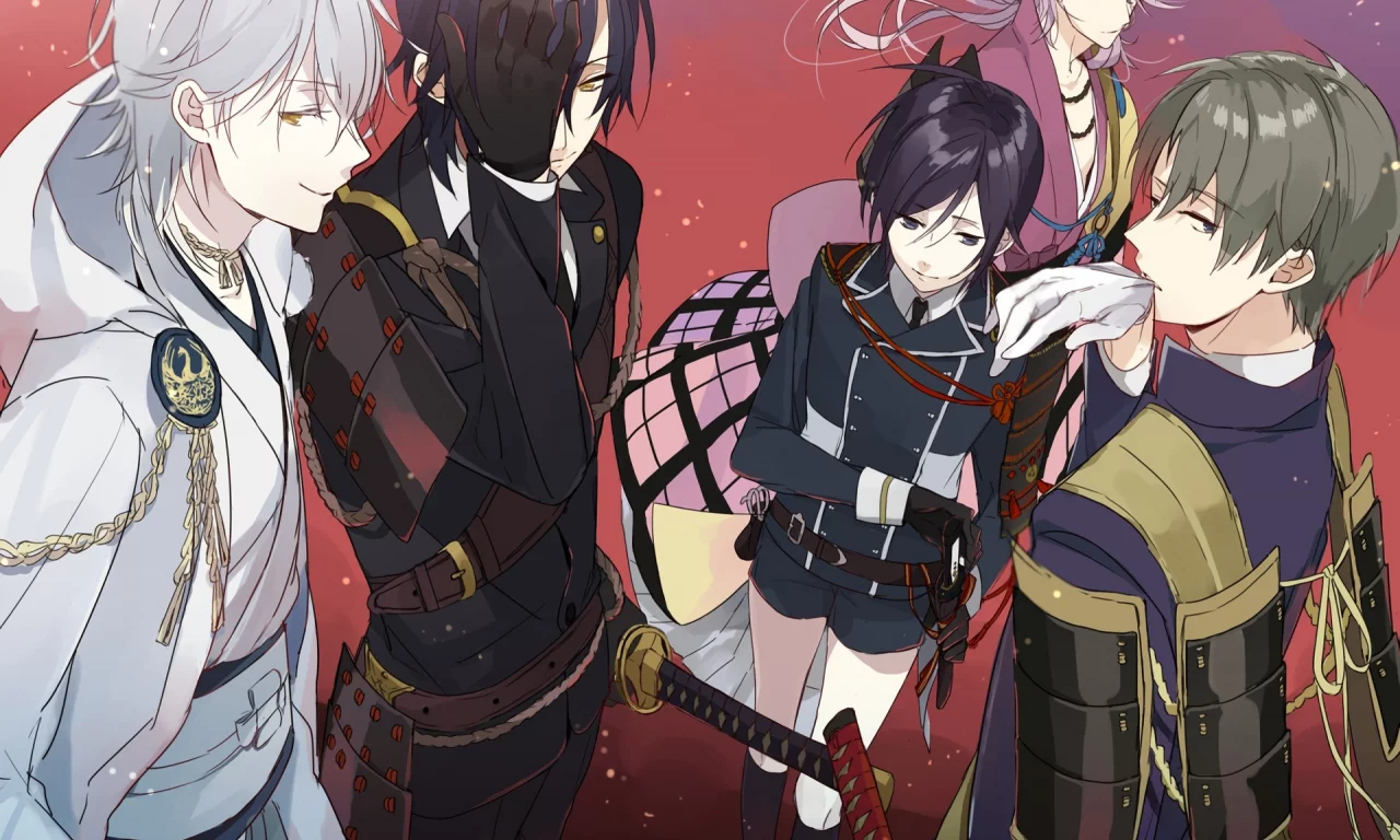 танец мечей, touken ranbu