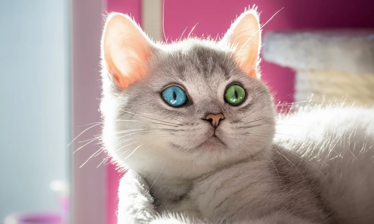 кот, фон