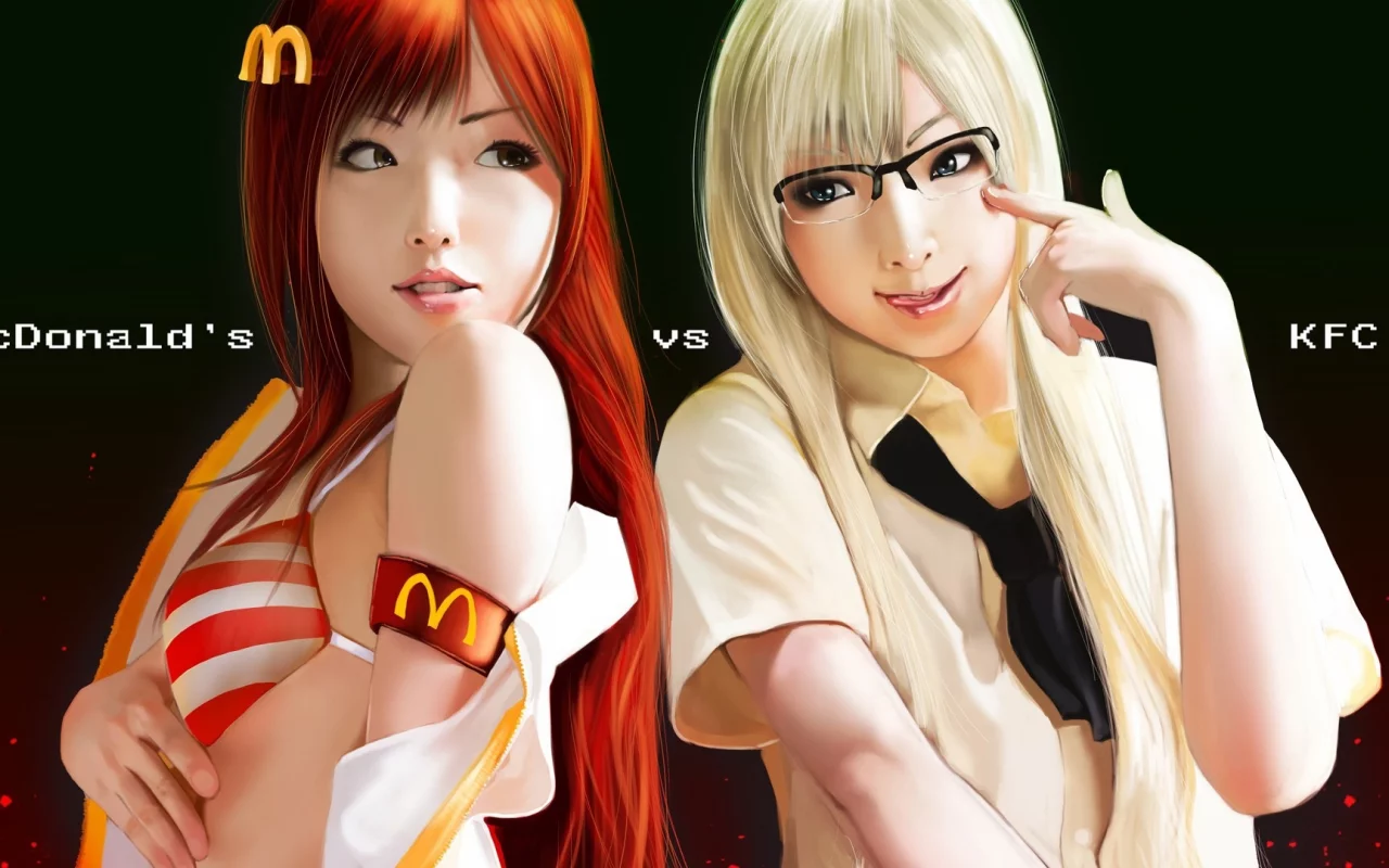 makdonals, kfc