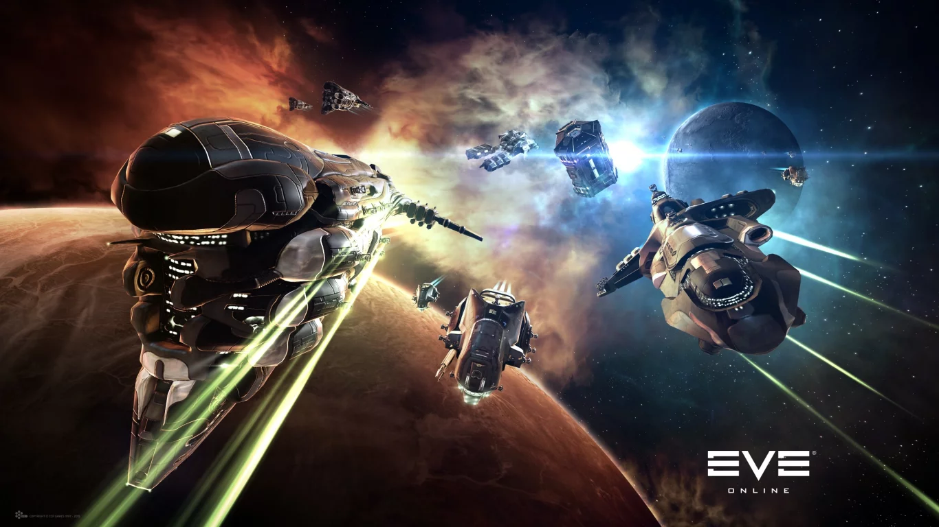 eve online, космический корабль, космос