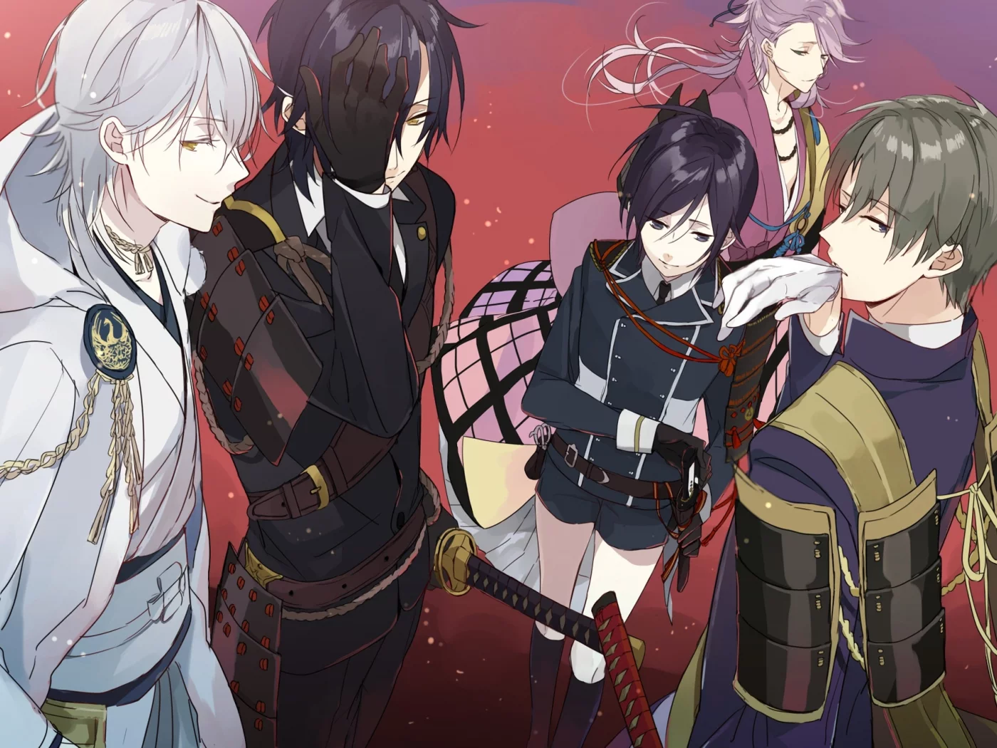 танец мечей, touken ranbu