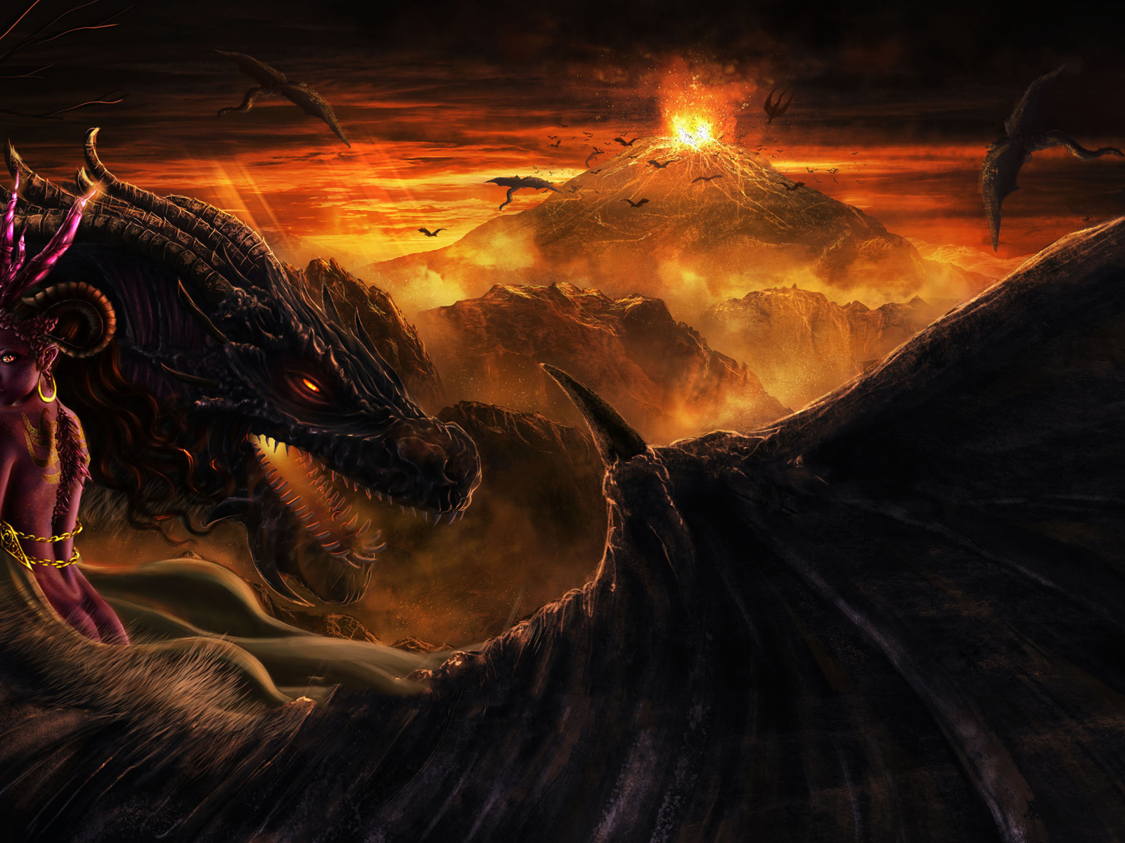 Кайвакса демон дракон