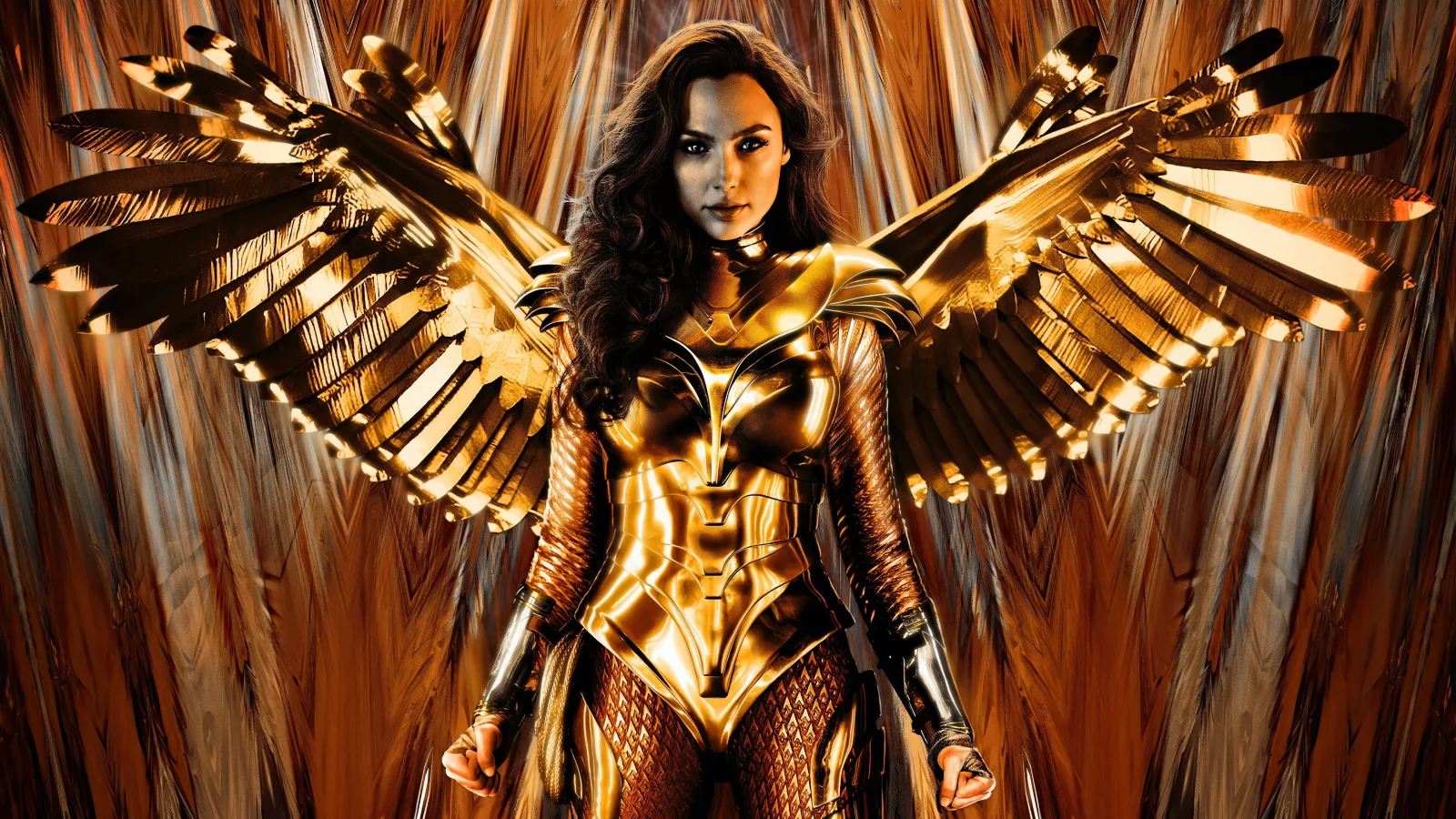 wonder woman 1984, девушка, крылья