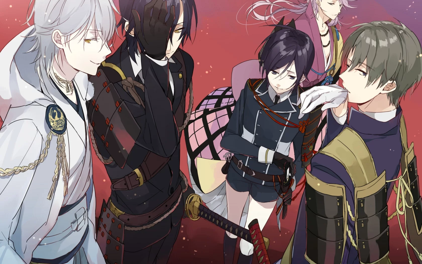 танец мечей, touken ranbu