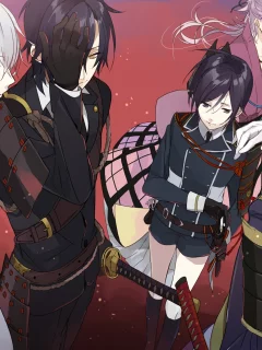 танец мечей, touken ranbu