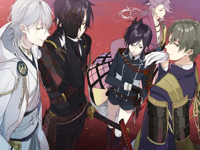 танец мечей, touken ranbu