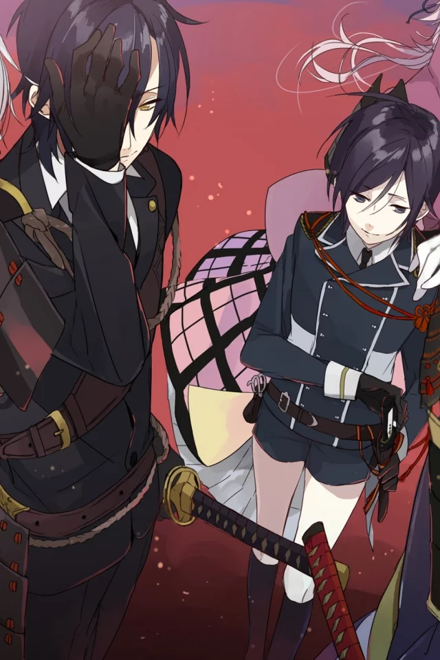 танец мечей, touken ranbu
