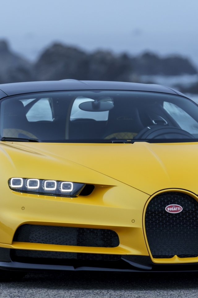 Bugatti Chiron Р¶РµР»С‚С‹Р№