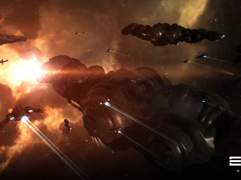 eve online, космический корабль, космос