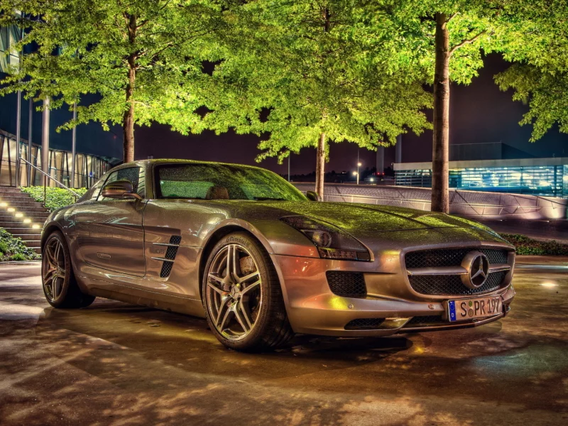 auto, mersedes benz, coupe