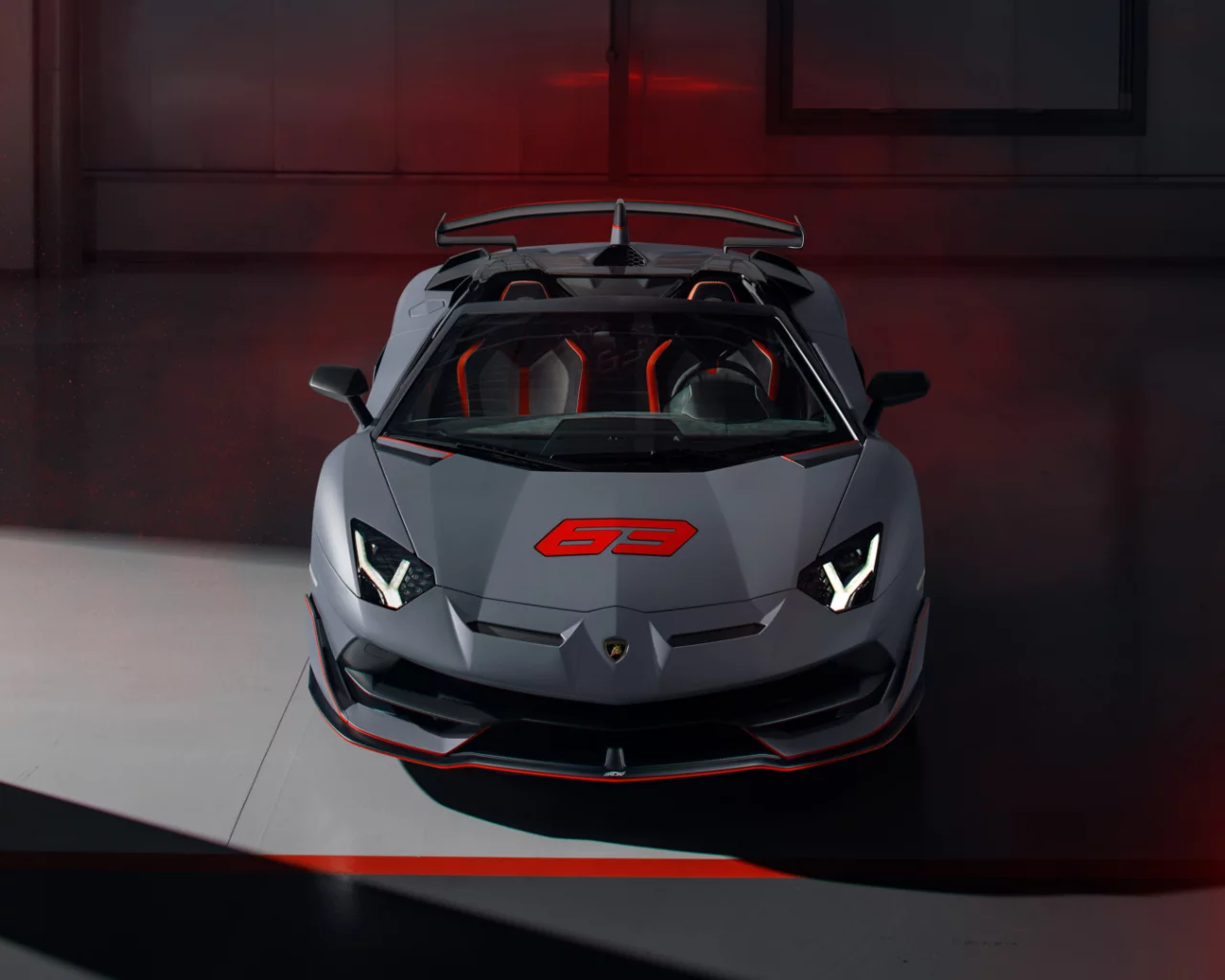 auto, lamborghini, aventador, roadster