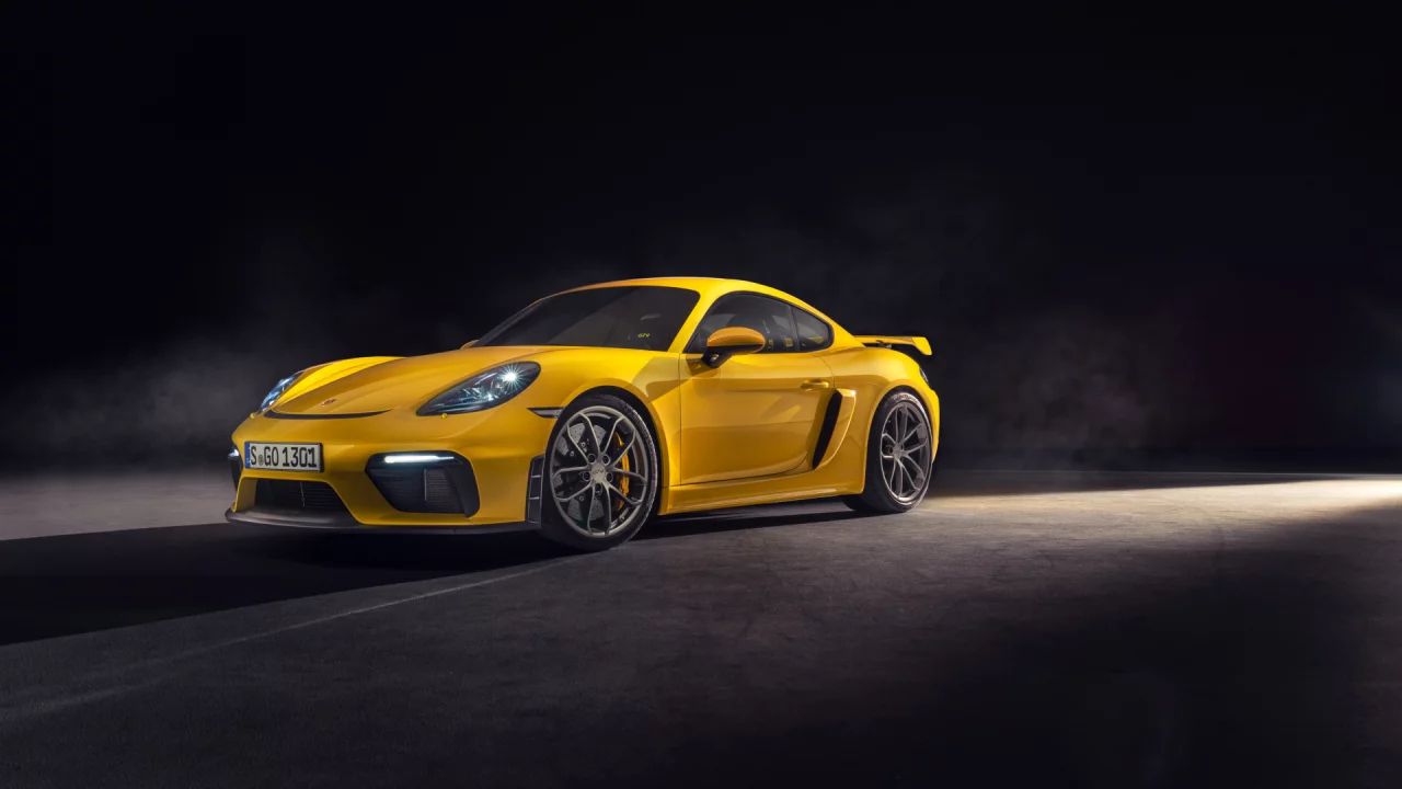 auto, porsche caymam, spyder