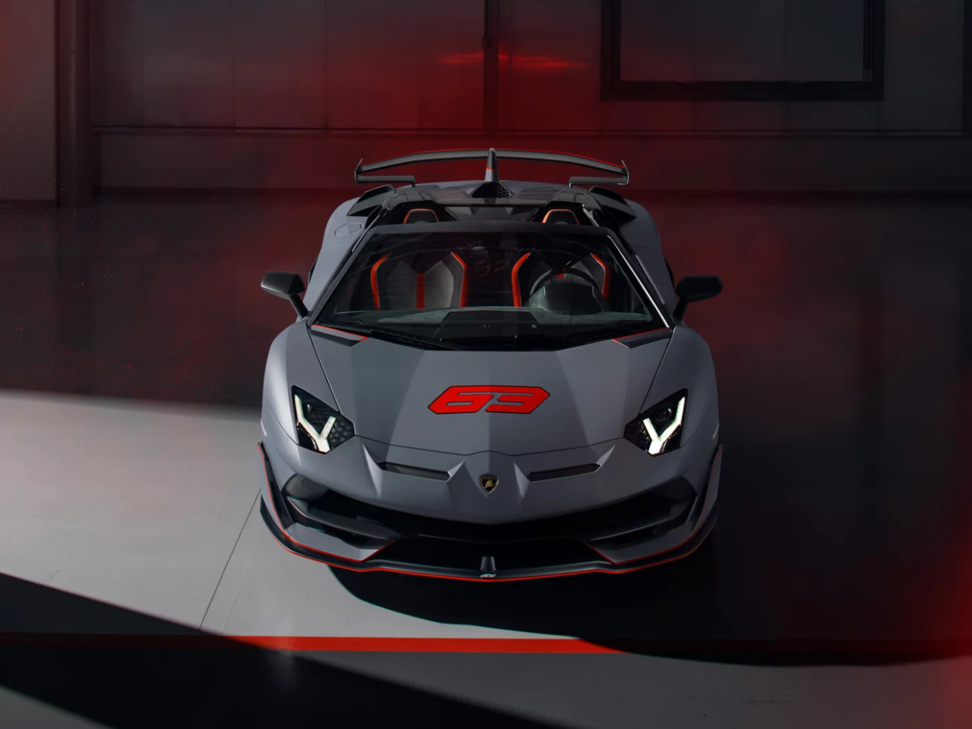 auto, lamborghini, aventador, roadster