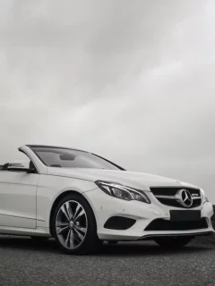 автомобиль, мерседес бенц, кабриолет