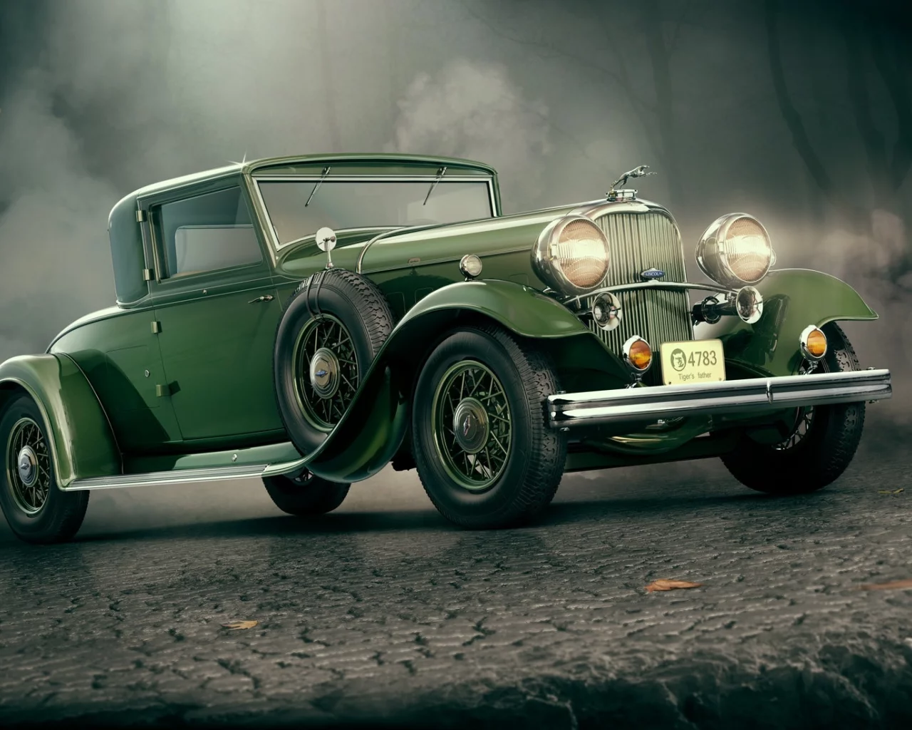 автомобиль, линкольн 1932 года, купе