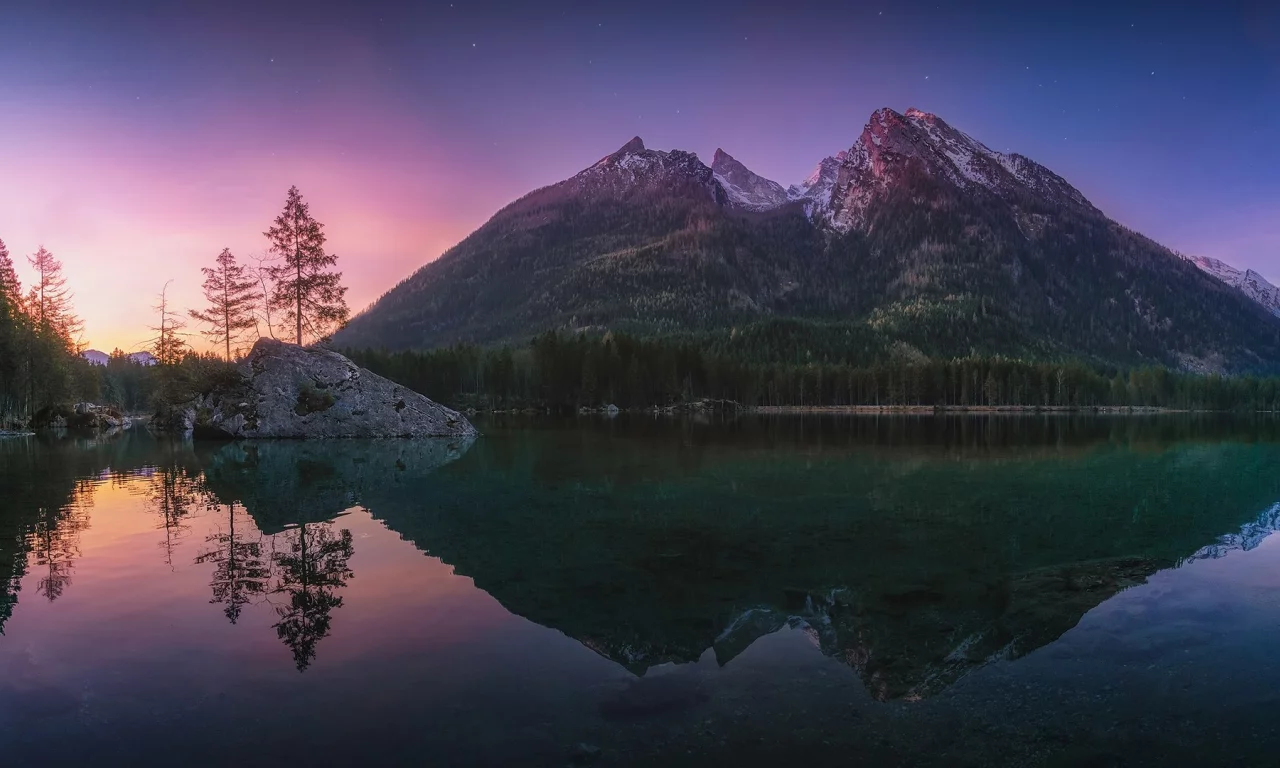 озеро хинтер, бавария, германия
