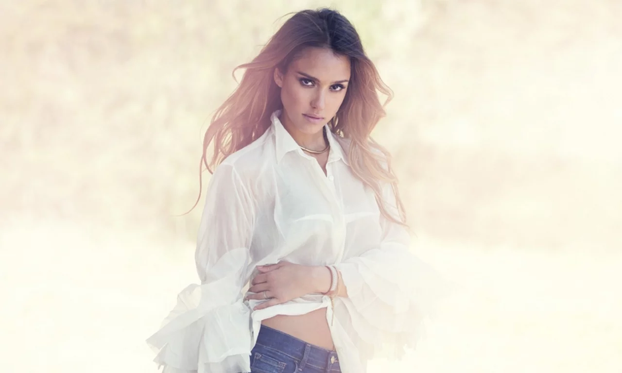 девушка, милая, симпатичная, модель, jessica alba