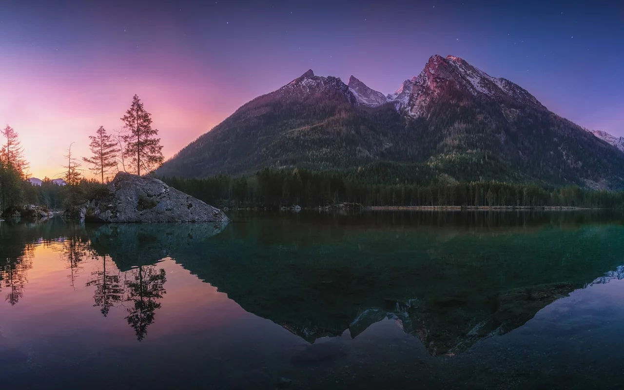 озеро хинтер, бавария, германия