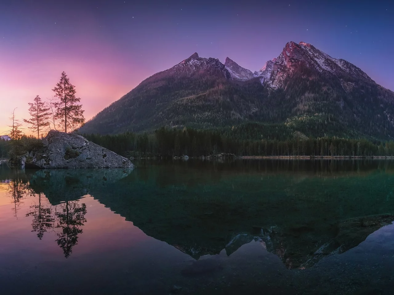 озеро хинтер, бавария, германия