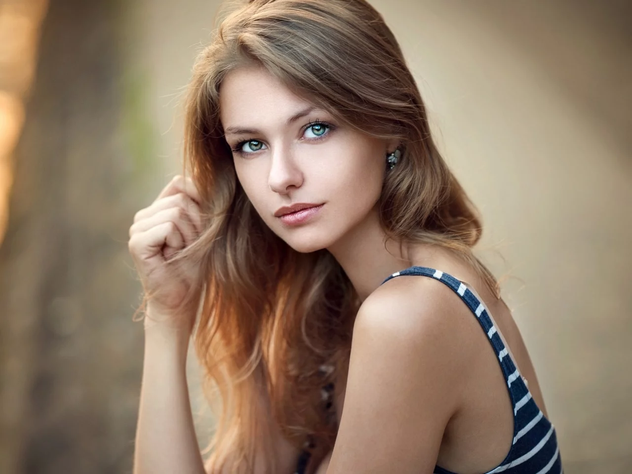 девушка, милая, симпатичная, красивая