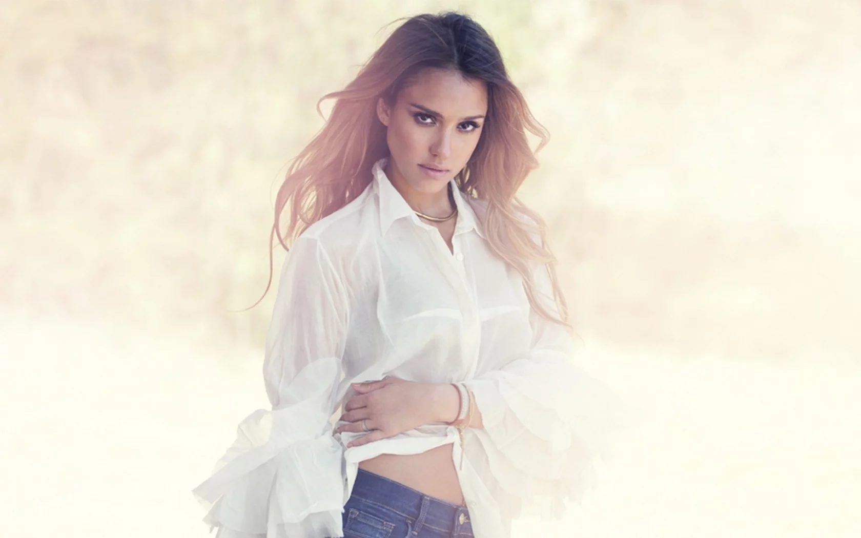 девушка, милая, симпатичная, модель, jessica alba