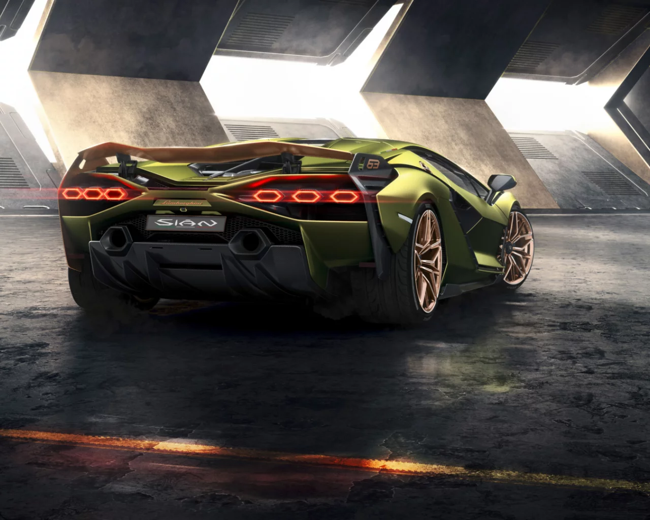 auto, lamborghini aventador, hybrid