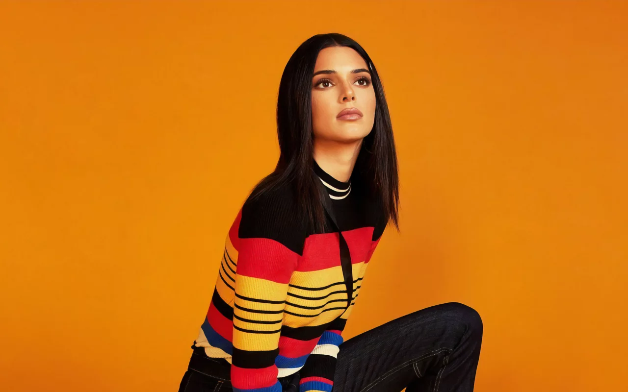 девушка, брюнетка, kendall jenner