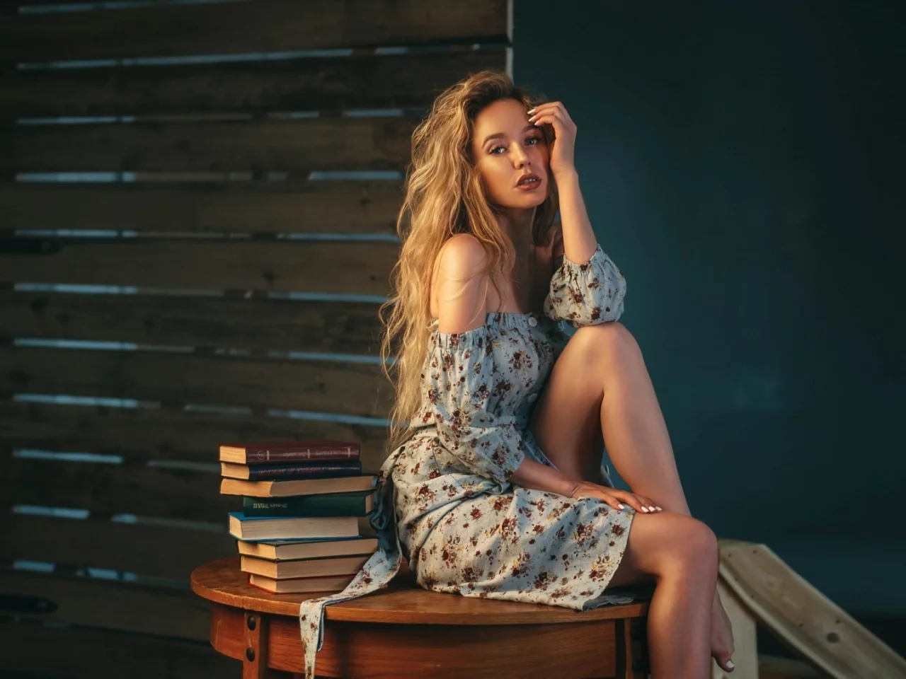 девушка, взгляд, красивая