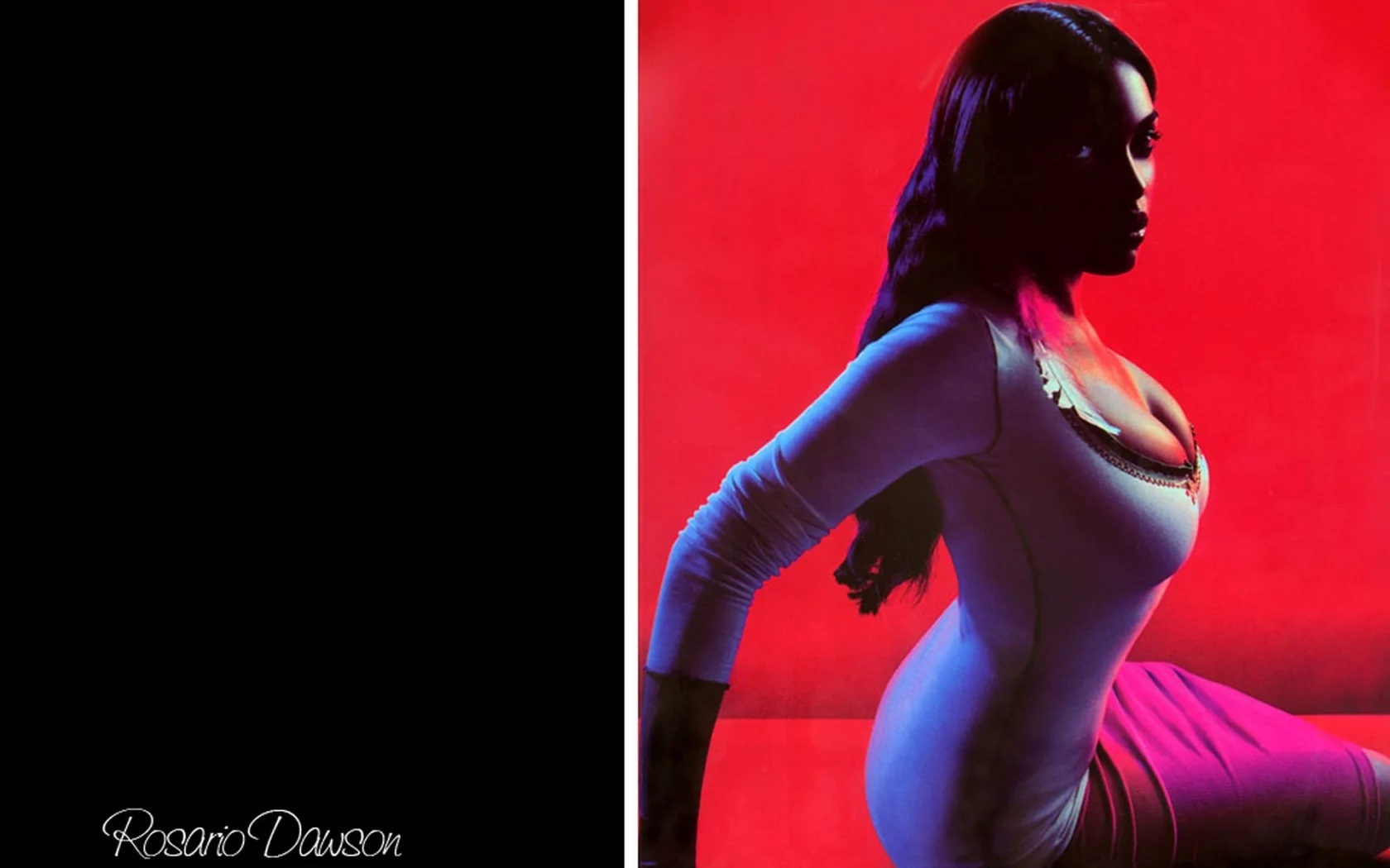 девушка, модель, rosario dawson