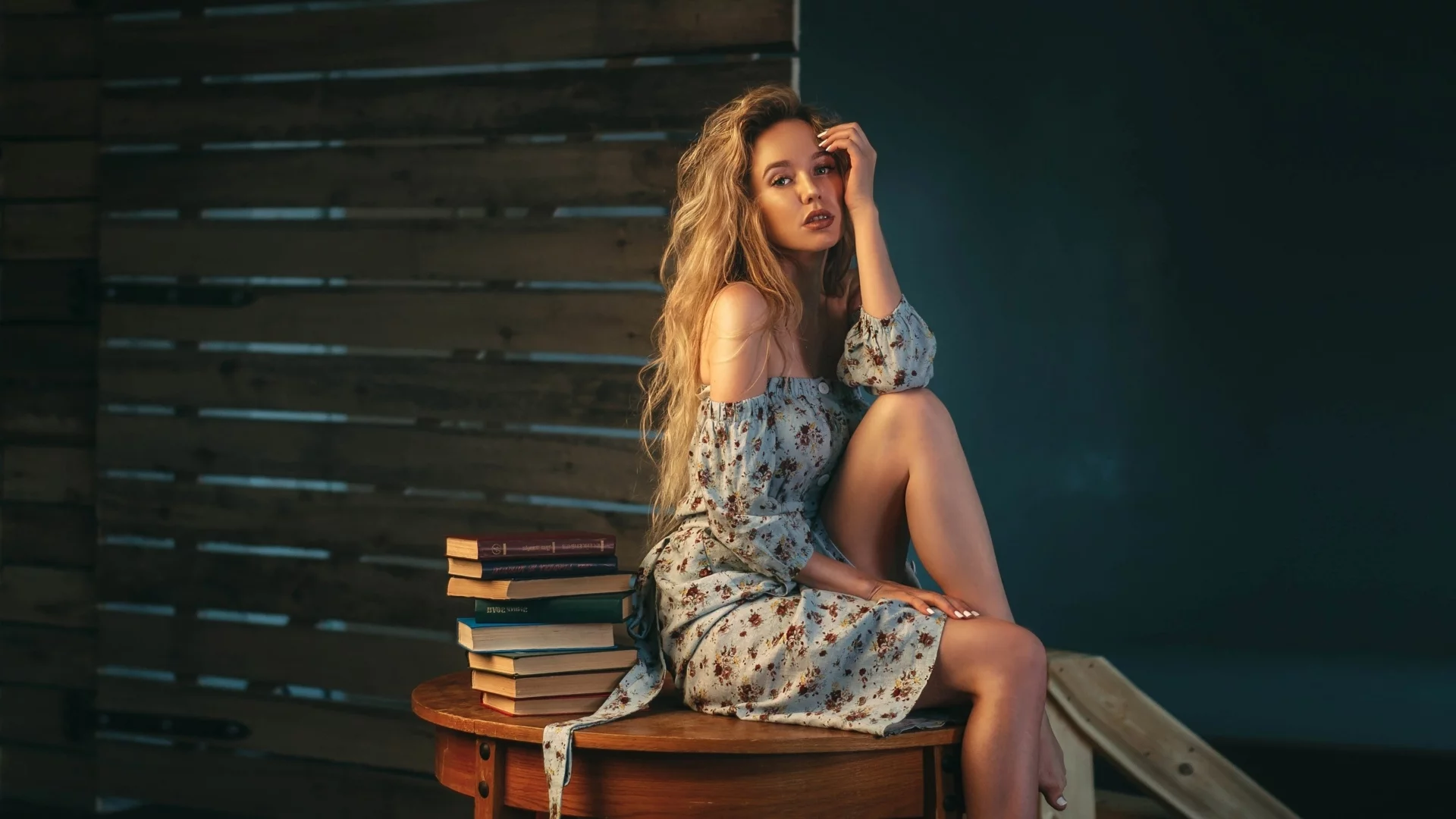 девушка, взгляд, красивая