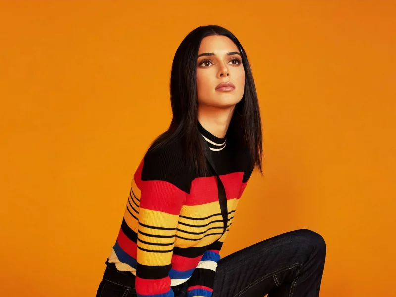 девушка, брюнетка, kendall jenner