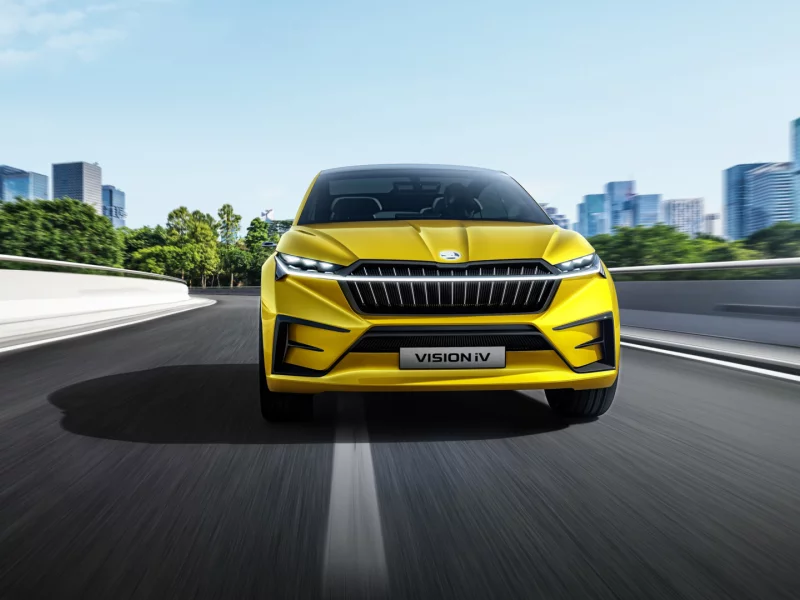 auto, skoda vision 4