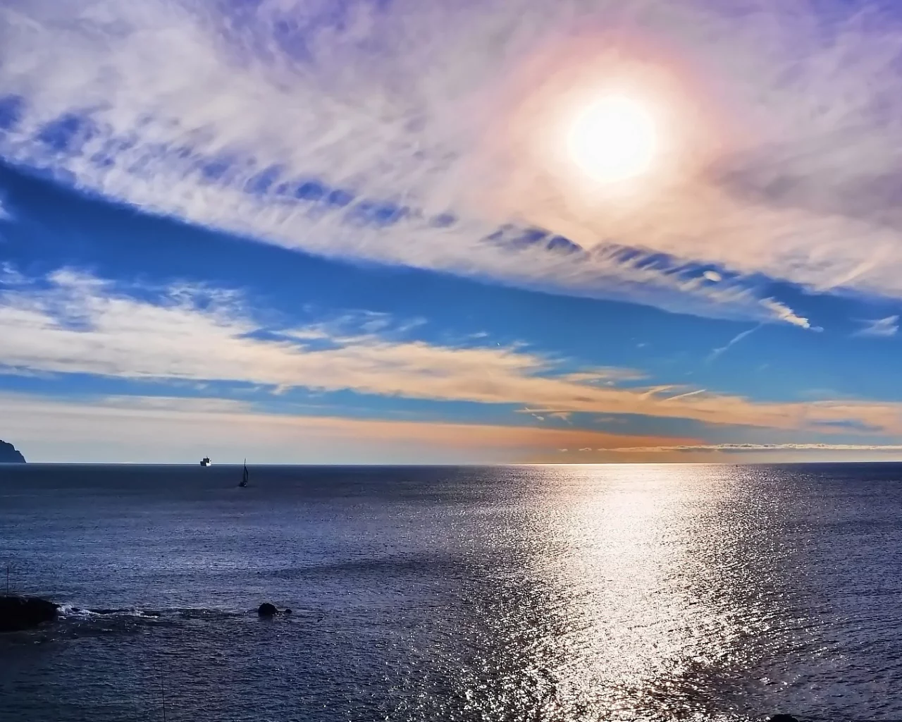 море, горизонт