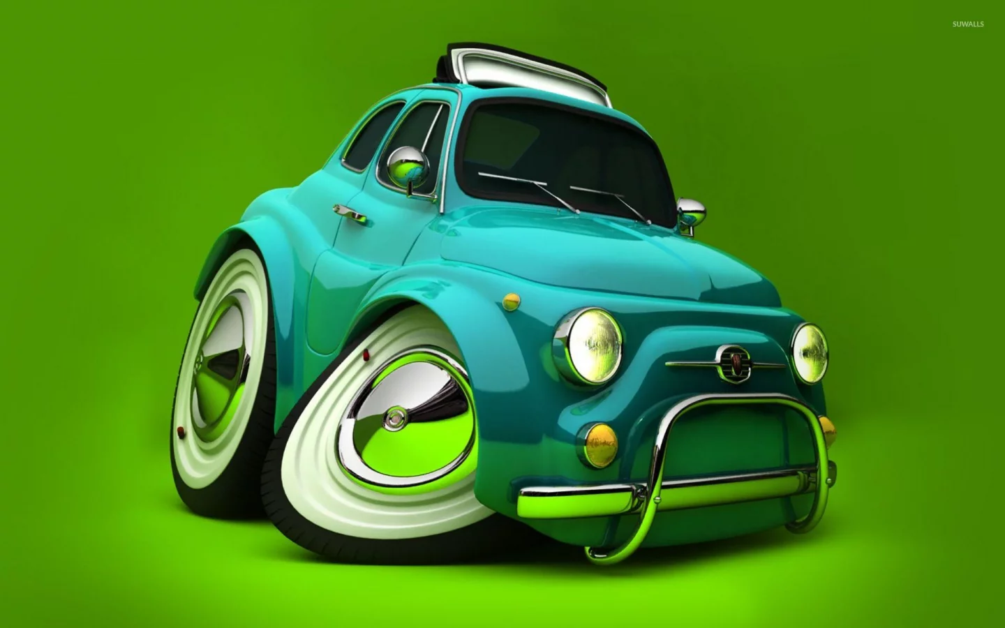 автомобиль, малолитражка, fiat 500