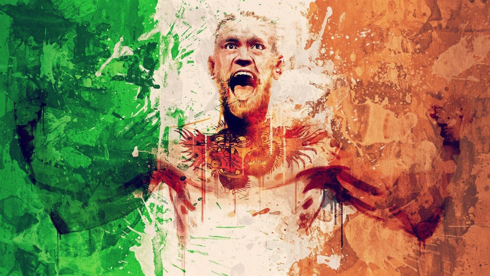 мужик, боец, конор макгрегор, conor mcgregor, тату