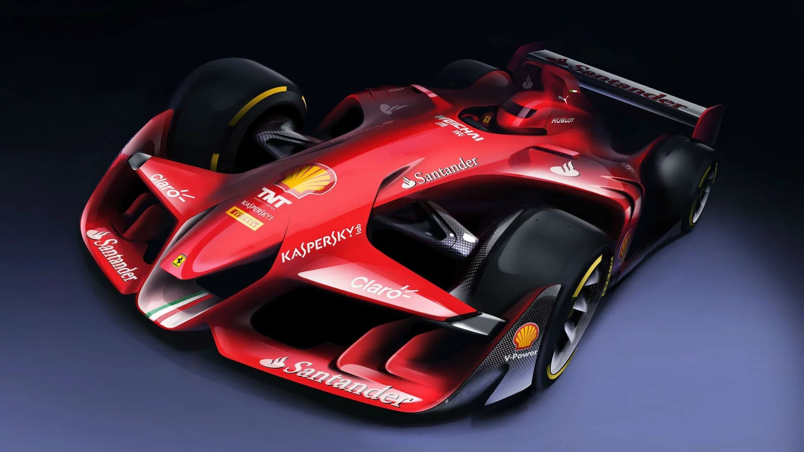 гоночный болид, формула 1, ferrari