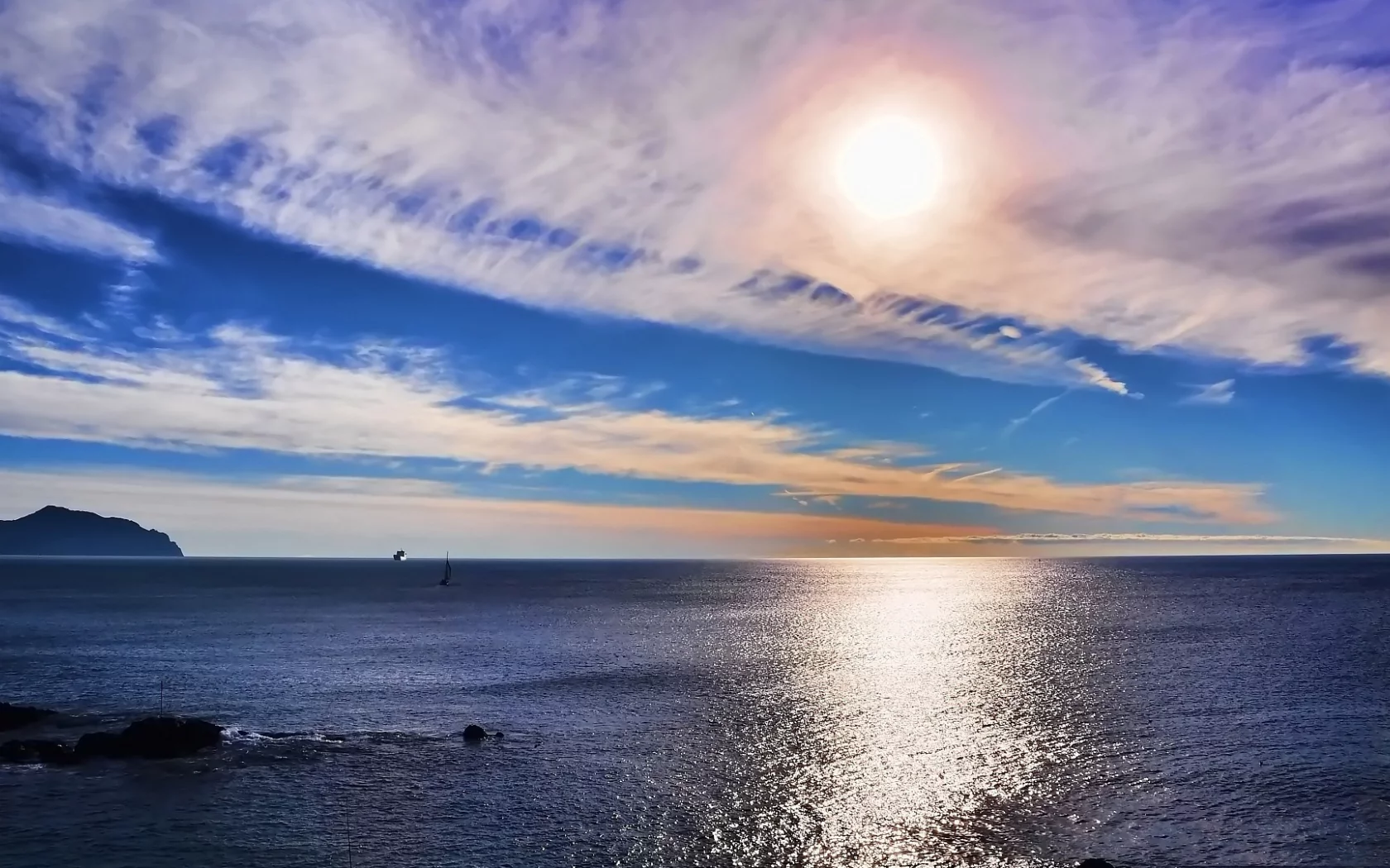 море, горизонт