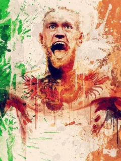 мужик, боец, конор макгрегор, conor mcgregor, тату