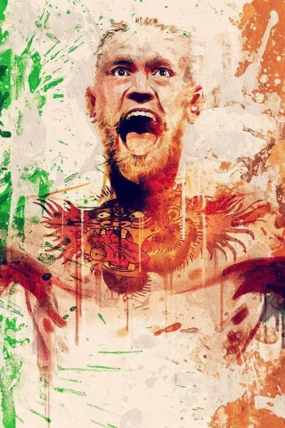 мужик, боец, конор макгрегор, conor mcgregor, тату