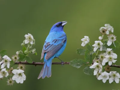 птица, птичка, bluebird